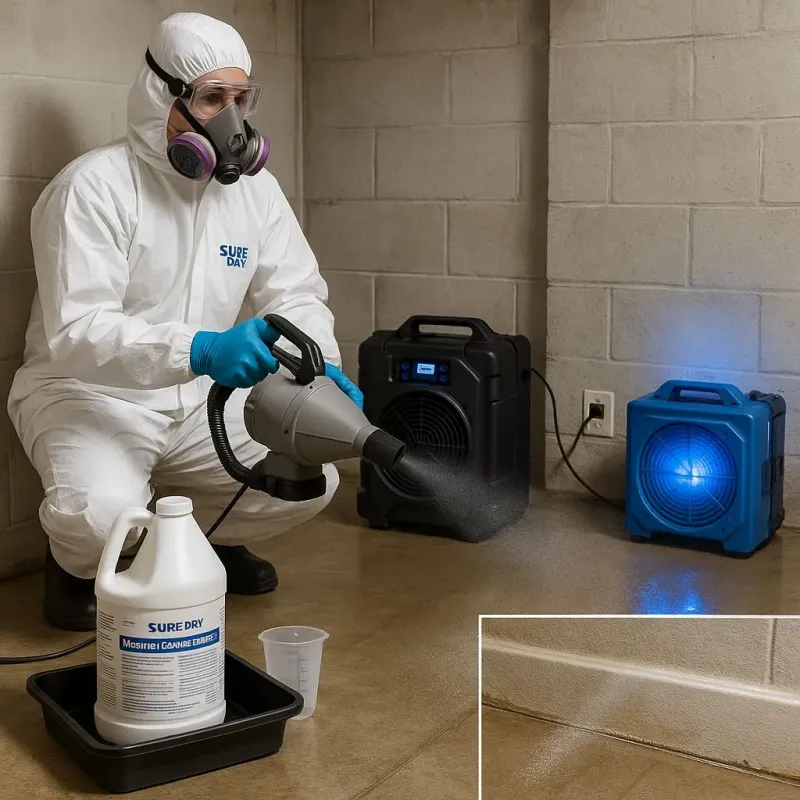 Sanitization and Odor Removal process in Covelo, CA