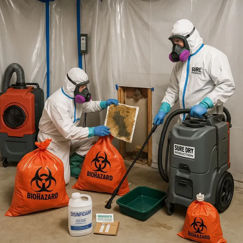 Contaminated Water Handling Protocols process in Covelo, CA